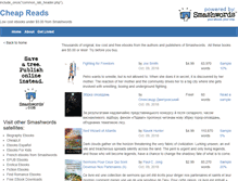 Tablet Screenshot of cheap-reads.com